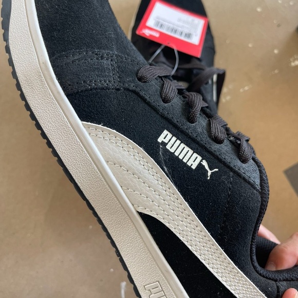 Puma women Black and Cream Sneakers - Picture 1 of 5